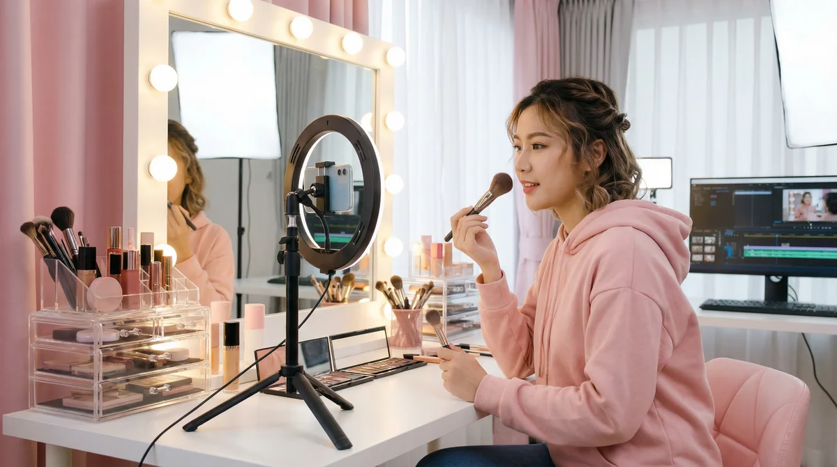 糖心vlog美妆教程